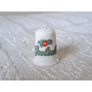 Grolsch bier logo vingerhoedje
