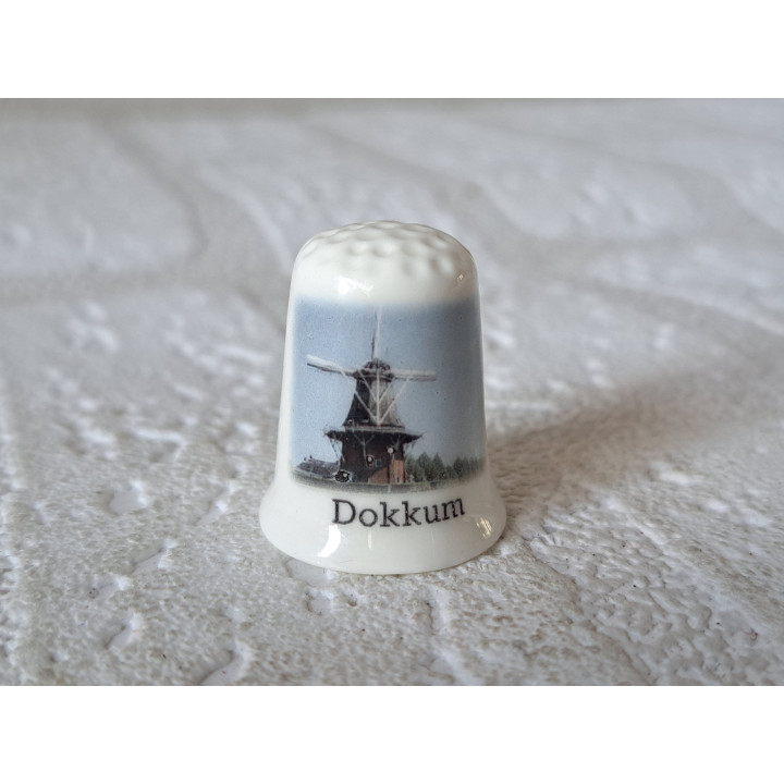 Molen Zeldenrust in Dokkum vingerhoedje