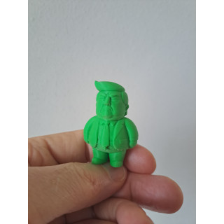 Donald Trump Amerika poppetje, kunststof abs 3.5x2.5x5cm