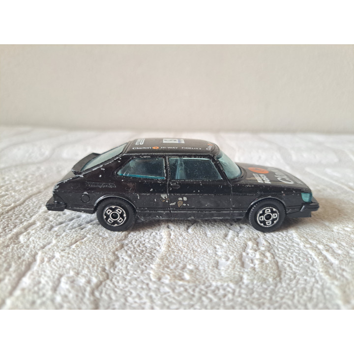 Saab 900 Turbo CLARION  1:43 Bburago 4101, metaal - modelauto