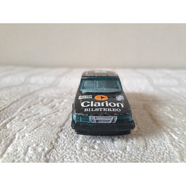 Saab 900 Turbo CLARION  1:43 Bburago 4101, metaal - modelauto