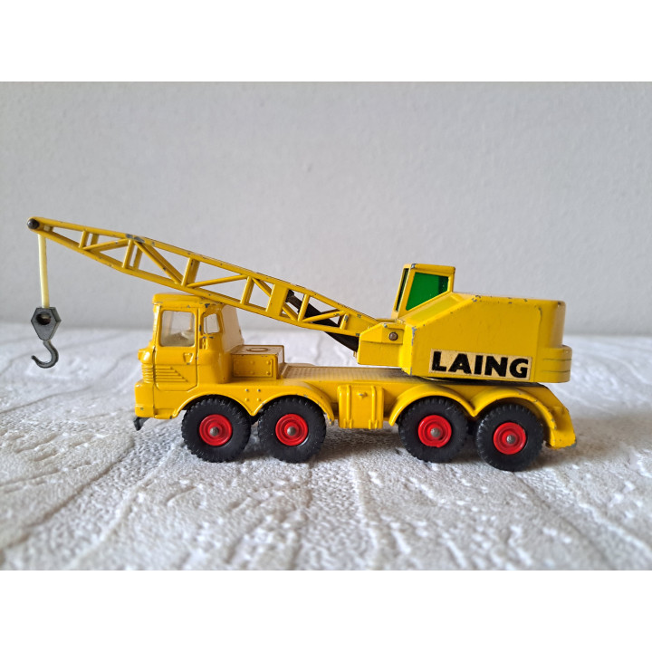 Scammell Mobiele kraan 1970 Matchbox King Size 15x4x7.5cm - modelauto