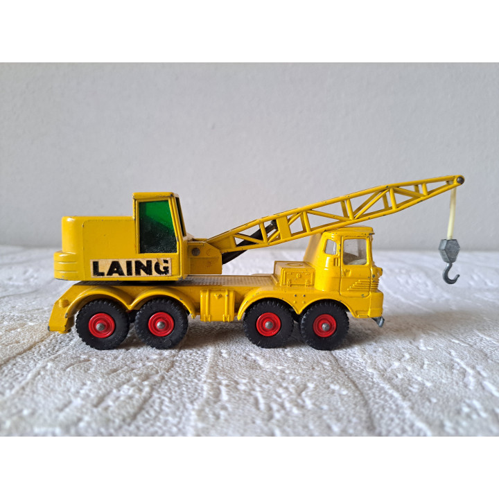 Scammell Mobiele kraan 1970 Matchbox King Size 15x4x7.5cm - modelauto