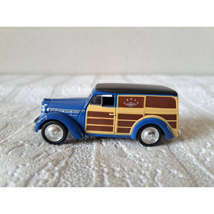 Moskvich 400-422 Post USSR Van 1:43 DeAgostini Model