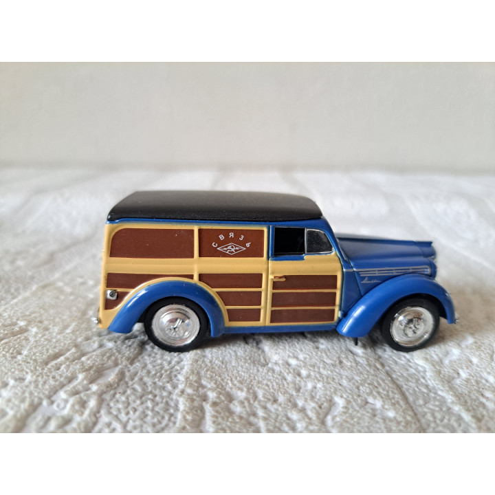Moskvich 400-422 Post USSR 1:43 Deagostini, metaal - modelautos