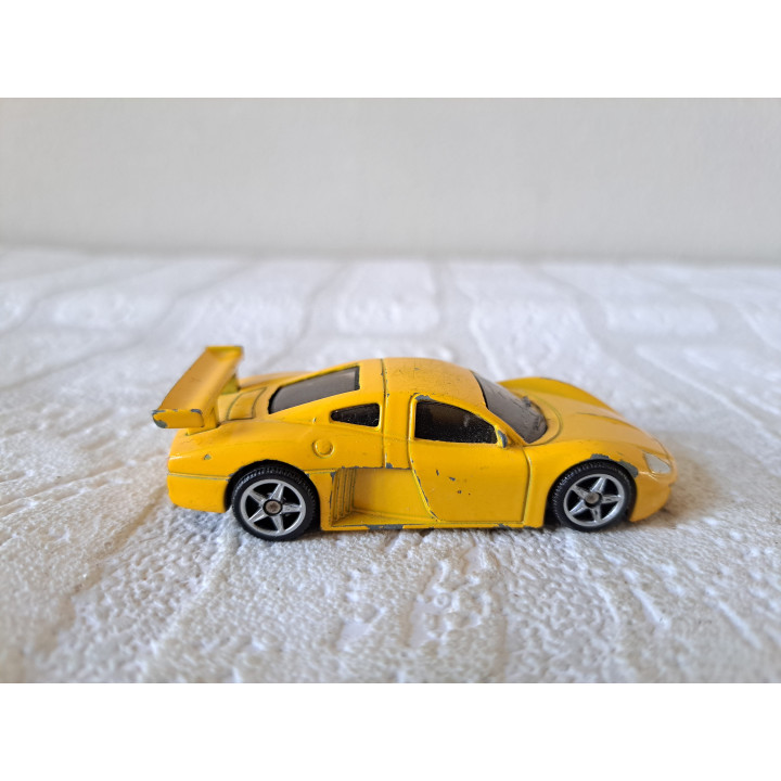 Hispano Suiza HS 21 GTS Sikusniper 1:55 Siku 0866 geel (2) - modelauto