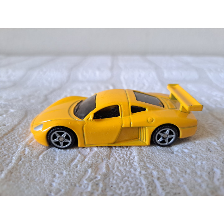 Hispano Suiza HS 21 GTS Sikusniper 1:55 Siku 0866 geel (3) - modelauto