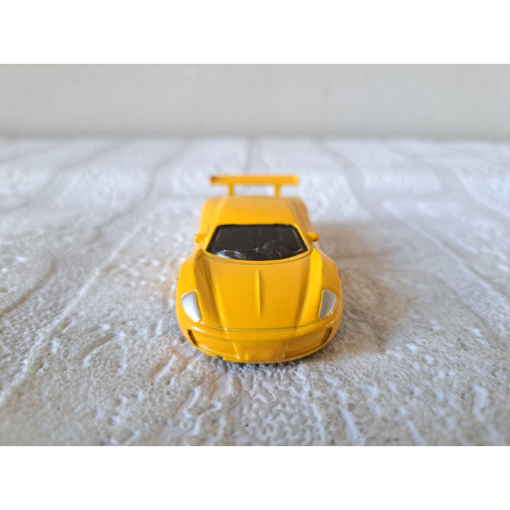 Hispano Suiza HS 21 GTS Sikusniper 1:55 Siku 0866 geel (3) - modelauto