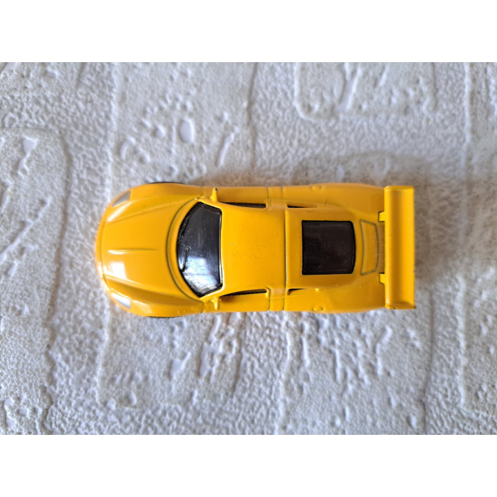 Hispano Suiza HS 21 GTS Sikusniper 1:55 Siku 0866 geel (3) - modelauto