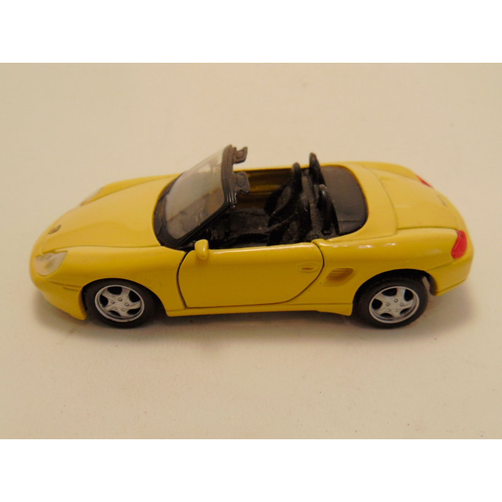 Porsche Boxster S 1:36 Edocar geel