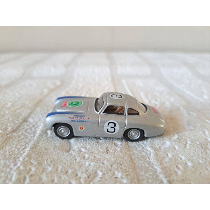 Mercedes 300 SL 1952 Mexico 1:72 Hongwell, metaal - modelauto Mercedes 300 SL 1952 Mexico 1:72 Hongwell, metaal - modelauto