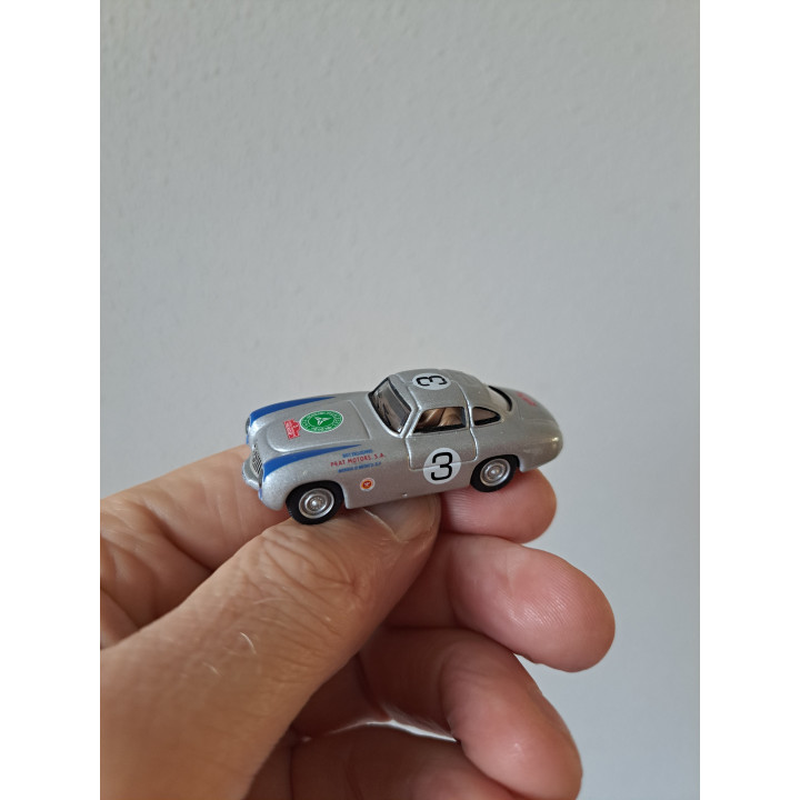 Mercedes 300 SL 1952 Mexico 1:72 Hongwell, metaal Mercedes 300 SL 1952 Mexico 1:72 Hongwell, metaal