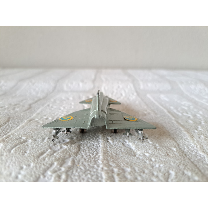 Saab AJ 37 Viggen straaljager Hong Kong Zylmex A129, metaal - straaljagers