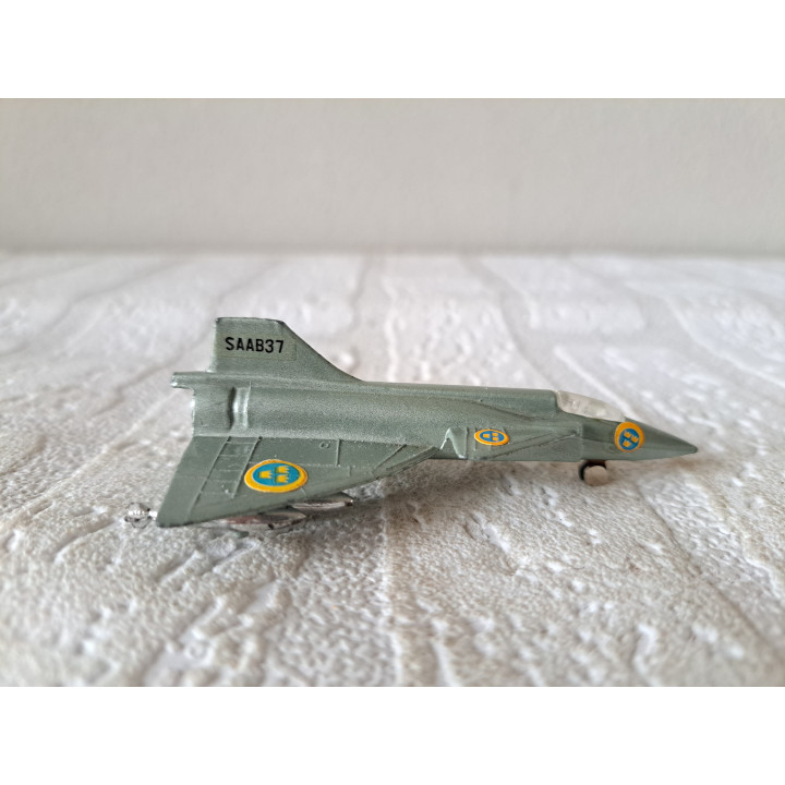 Saab AJ 37 Viggen straaljager Hong Kong Zylmex A129, metaal - straaljagers