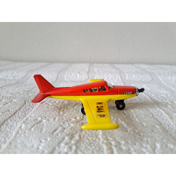 Piper Comanche 1976 Matchbox SB19, metaal 9x10x2.5cm - Luchtvaart