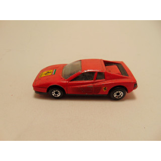 Ferrari Testarossa 1:59 Matchbox MB172 rood