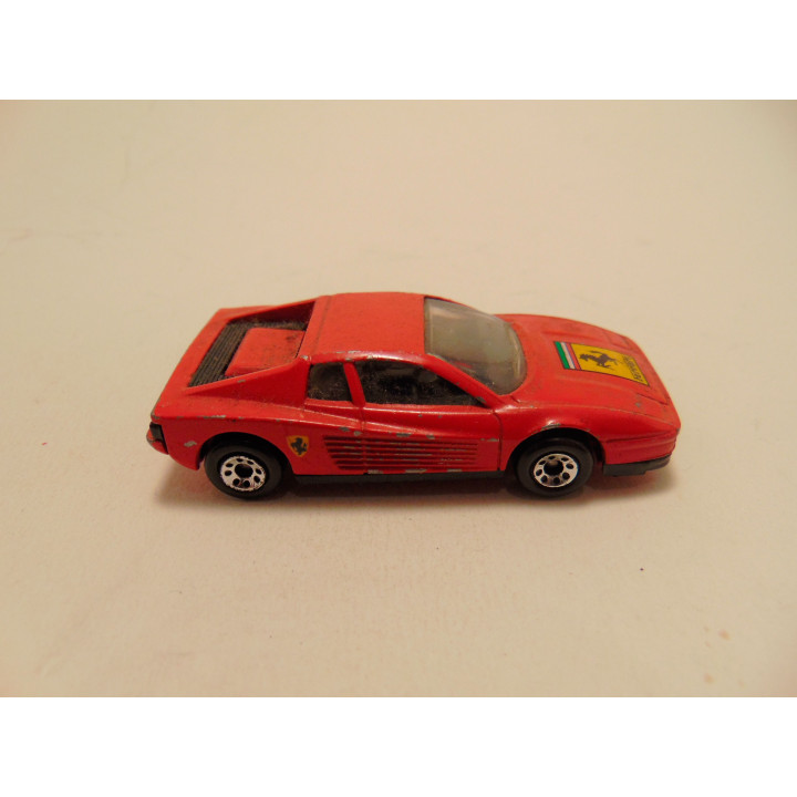 Ferrari Testarossa Matchbox rood