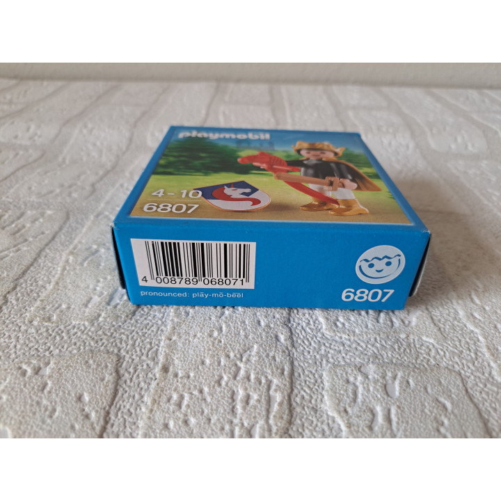 Prins met stokpaard, schild en stok Playmobil 6807 - playmobil
