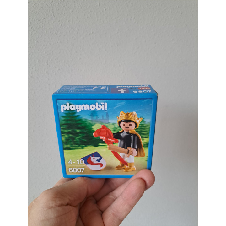 Prins met stokpaard, schild en stok Playmobil 6807