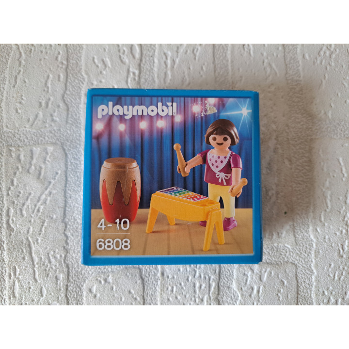 Playmobil 6808 Girl Xylophone Drum Figure Set