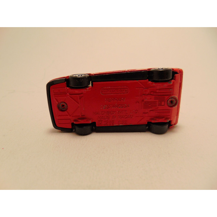 Ferrari Testarossa Matchbox rood