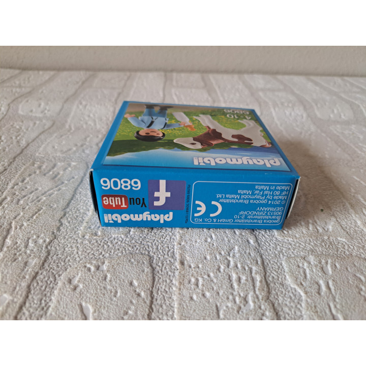 Jongen met koe en drinkfles Playmobil 6806 - playmobil