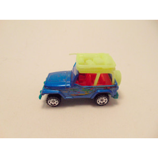 Jeep Wrangler 1998 1:56 Matchbox fluoriserend