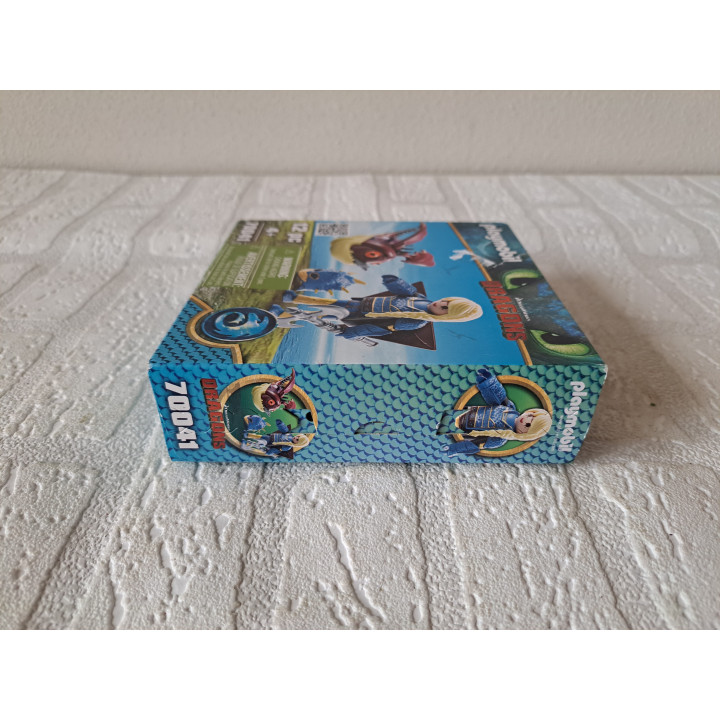 Schrokop en Astrid in vliegpak Playmobil Dragons 70041 - playmobil