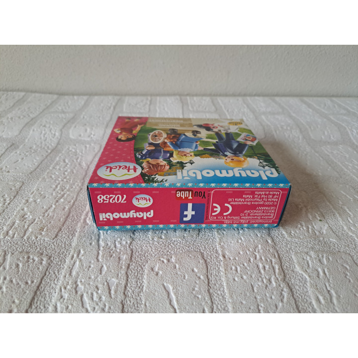 Heidi Klara met vader, juf Rottenmeier Playmobil Heidi 70258 - playmobil