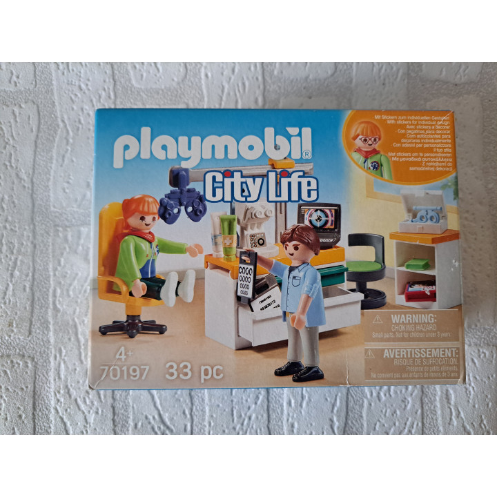 City Life Oogartspraktijk Playmobil 70197 - playmobil