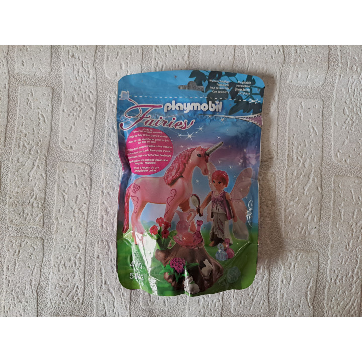 Zorgfee met eenhoorn roos Playmobil Fairies 5443 - playmobil Zorgfee met eenhoorn roos Playmobil Fairies 5443 - playmobil