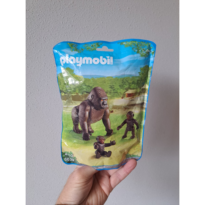 Gorilla met baby’s Playmobil 6639
