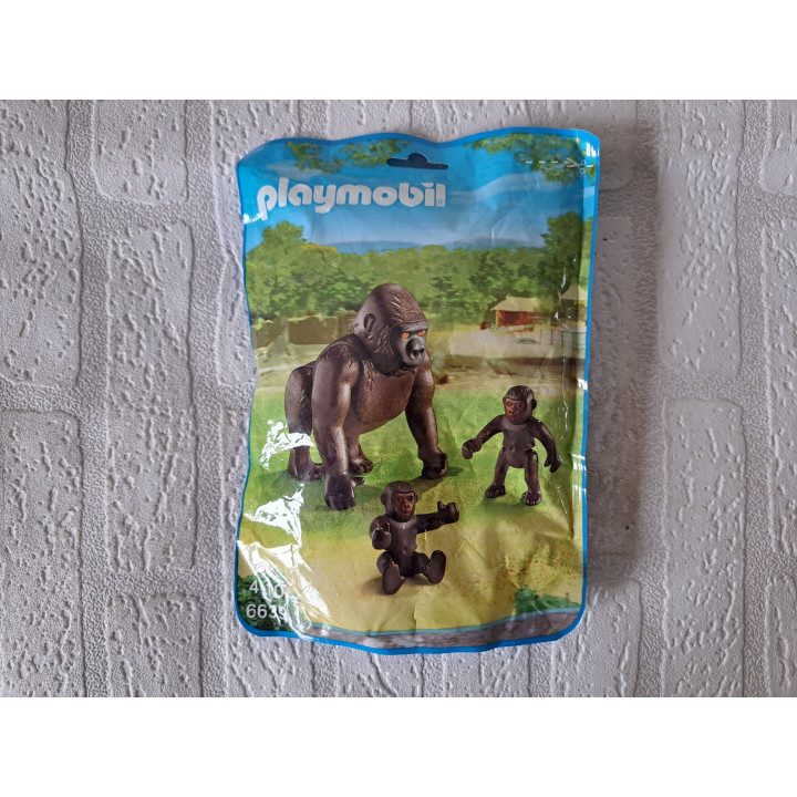 Gorilla met baby’s Playmobil 6639 - playmobil