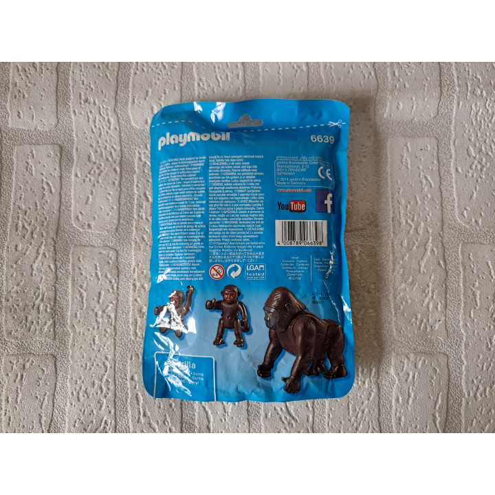 Gorilla met baby’s Playmobil 6639 - playmobil