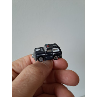 Jeep POLICE Micro Machines, kunststof 3.5x1.5x2cm