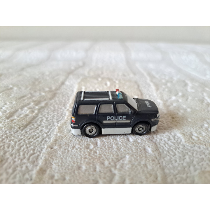 Ford POLICE Micro Machines, kunststof 3.5x1.5x1.5cm - micro machines