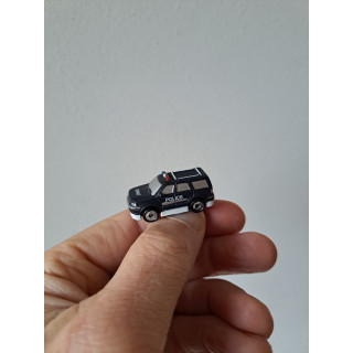 Ford POLICE Micro Machines, kunststof 3.5x1.5x1.5cm