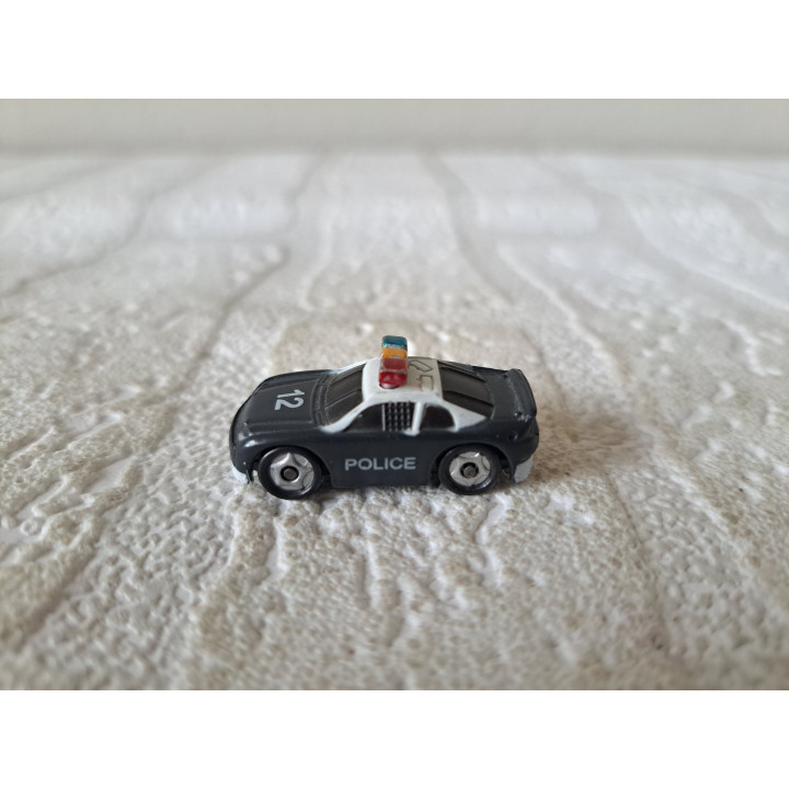 Pontiac POLICE Micro Machines, kunststof 3.5x1.5x1.5cm - micro machines