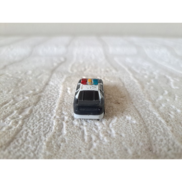 Pontiac POLICE Micro Machines, kunststof 3.5x1.5x1.5cm - micro machines