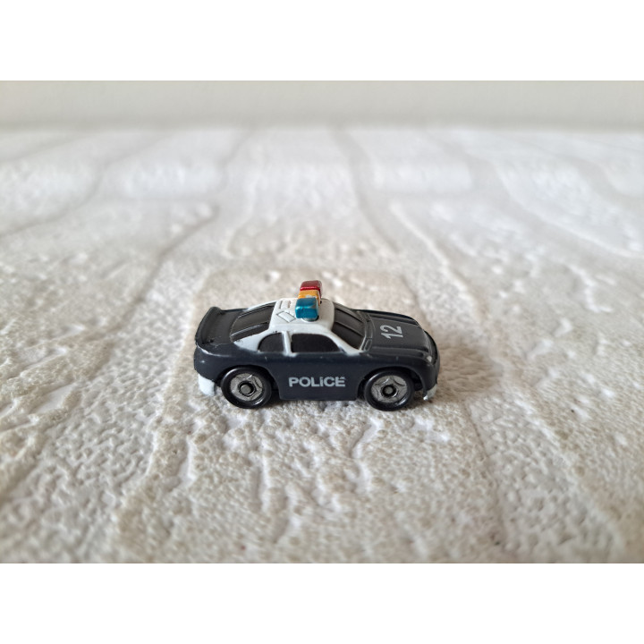 Pontiac POLICE Micro Machines, kunststof 3.5x1.5x1.5cm - micro machines