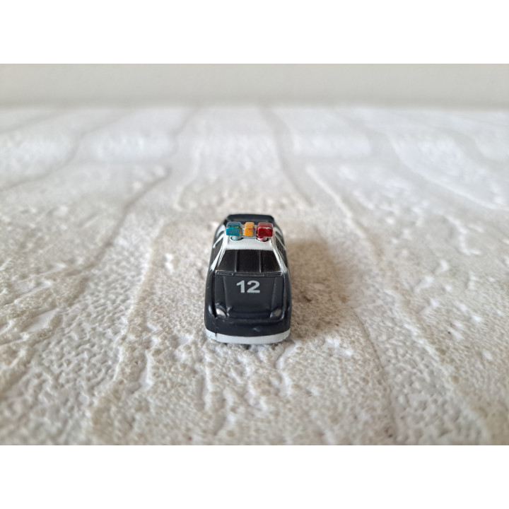 Pontiac POLICE Micro Machines, kunststof 3.5x1.5x1.5cm - micro machines