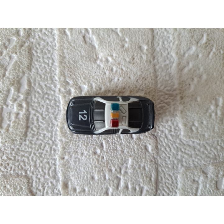 Pontiac POLICE Micro Machines, kunststof 3.5x1.5x1.5cm - micro machines