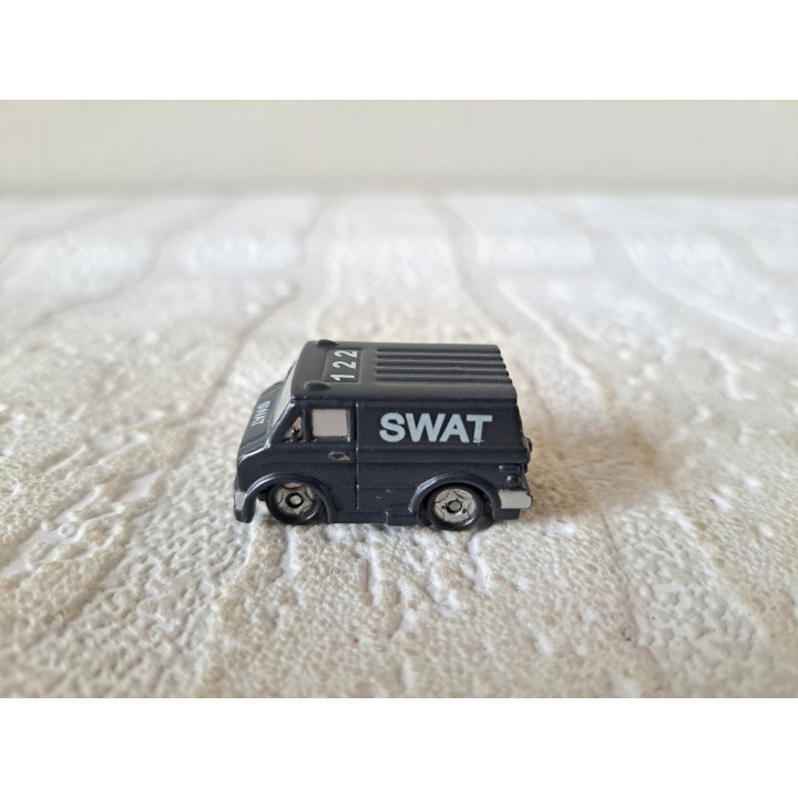 Chevrolet SWAT Micro Machines, kunststof 3.5x1.5x1.5cm - micro machines