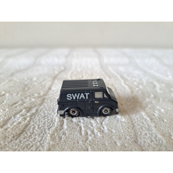 Chevrolet SWAT Micro Machines, kunststof 3.5x1.5x1.5cm - micro machines