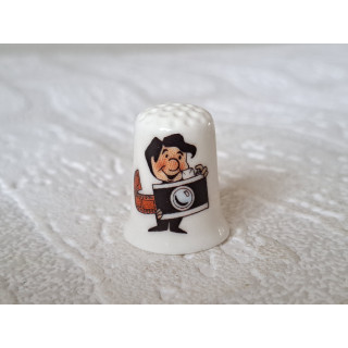 Fotograaf tekening vingerhoedje