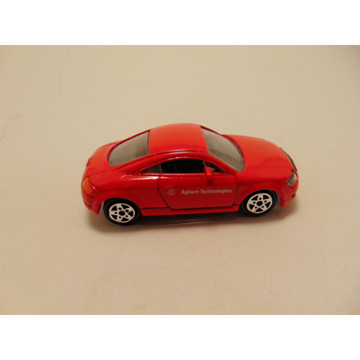 Audi TT 1:53 Maisto Agilent Technologies rood