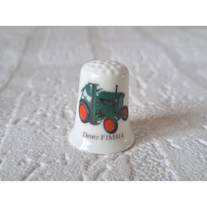 Deutz FIM414 tractor landbouwvoertuig vingerhoedje Deutz FIM414 tractor landbouwvoertuig vingerhoedje