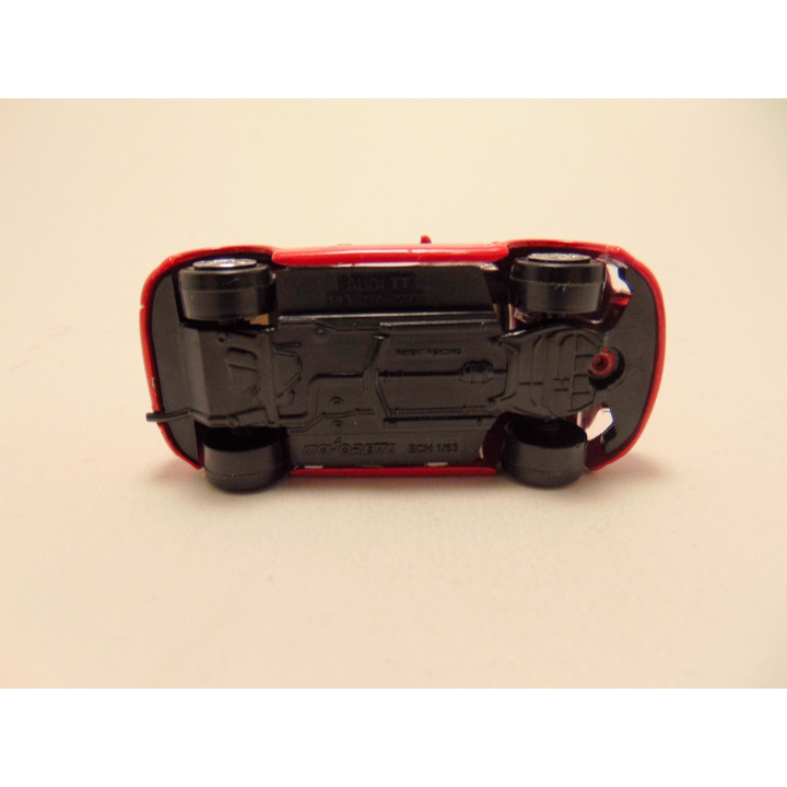 Audi TT 1:53 Maisto Agilent Technologies rood