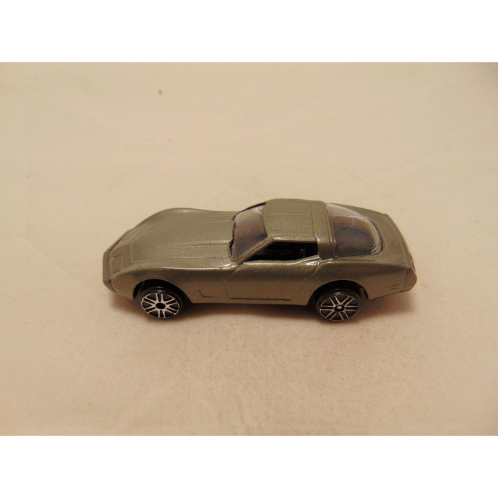 Chevrolet Corvette C3 1979 1:64 donkergrijs