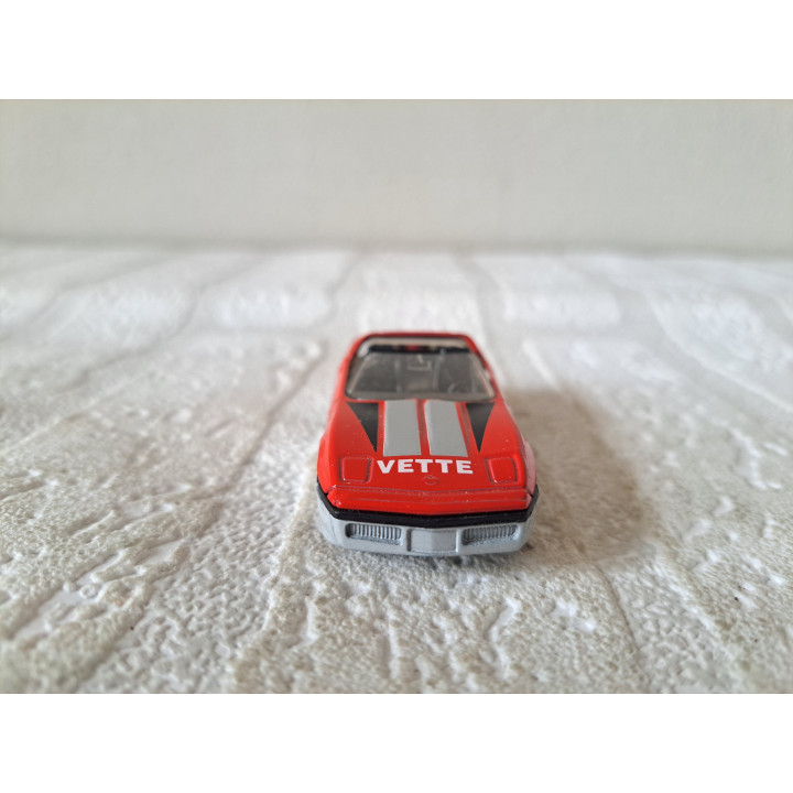 Chevrolet Corvette cabrio 1984 1:56 Matchbox, metaal - modelauto